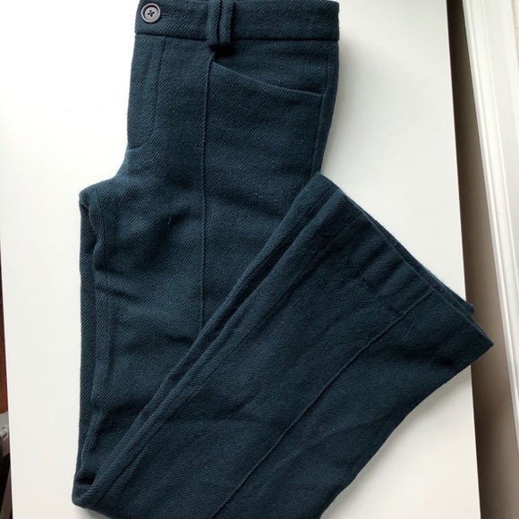 ❌❌❌ 100% Wool Lined Dress Navy Pants #0 ❌❌❌ - Picture 1 of 9